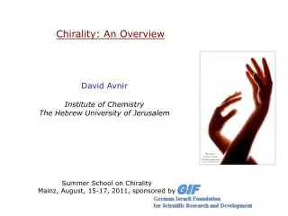 Chirality: An Overview