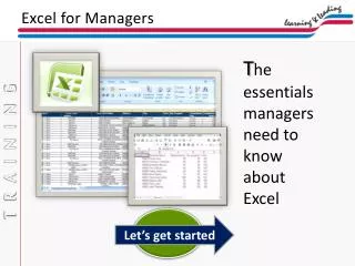 Excel for Managers
