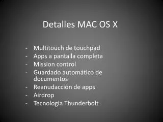 detalles mac os x
