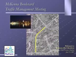 McKenna Boulevard Traffic Management Meeting
