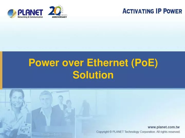 power over ethernet poe solution