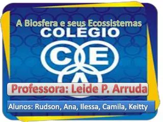 a biosfera e seus ecossistemas