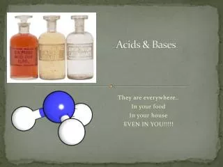 Acids &amp; Bases