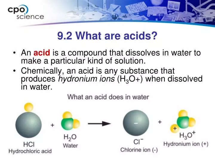 9 2 what are acids