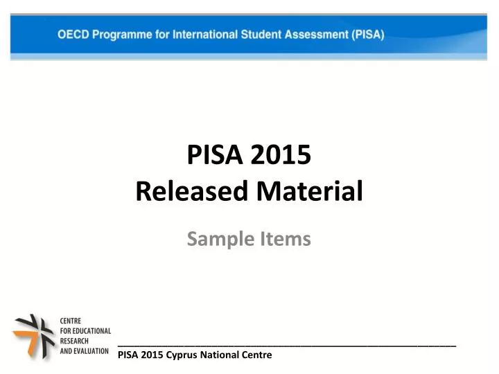 pisa 2015 released material