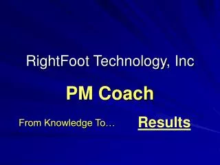 RightFoot Technology, Inc