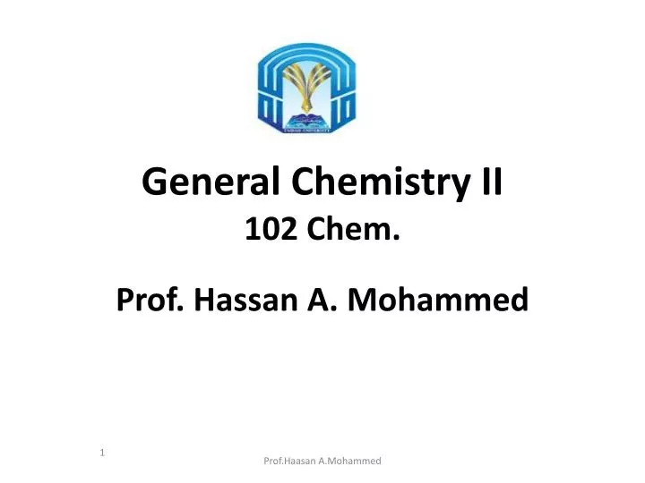 general chemistry ii 102 chem
