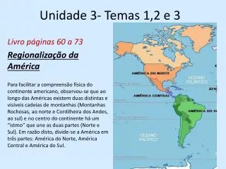 unidade 3 temas 1 2 e 3