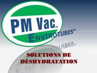 solutions de d shydratation