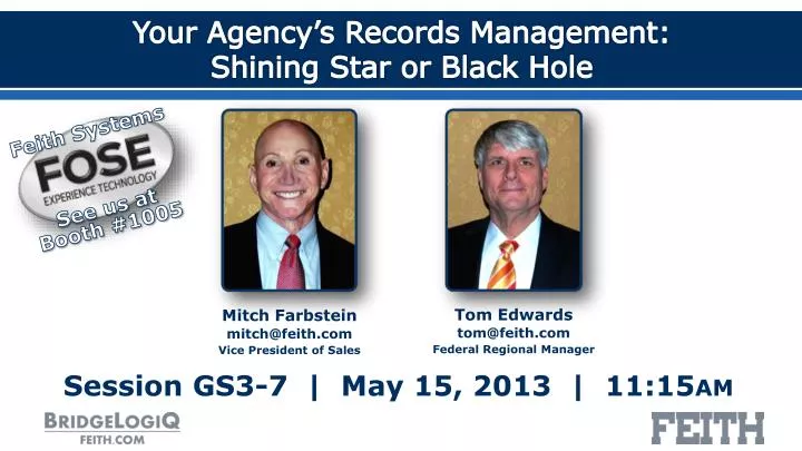 your agency s records management shining star or black hole