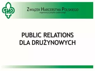 public relations dla dru ynowych
