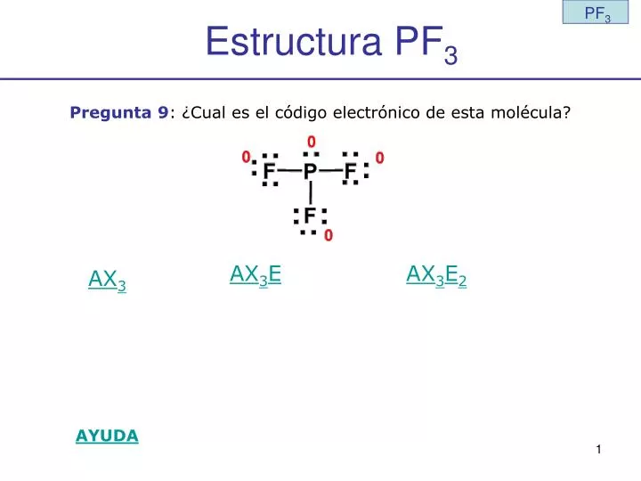 estructura pf 3