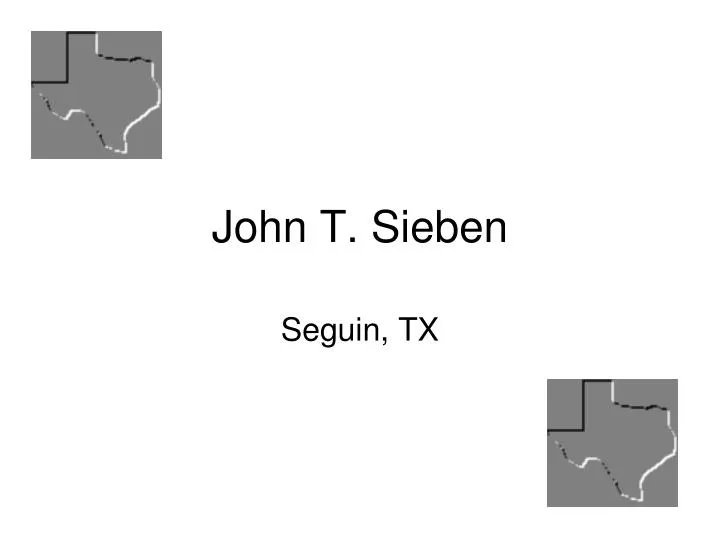 john t sieben