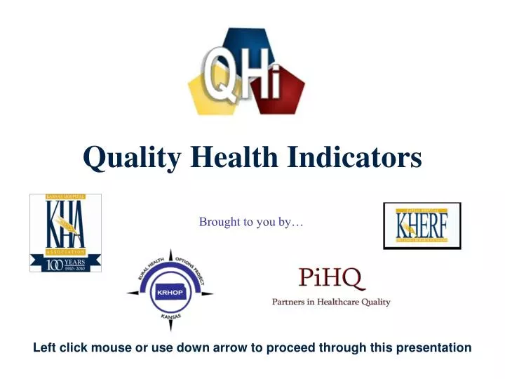 quality health indicators