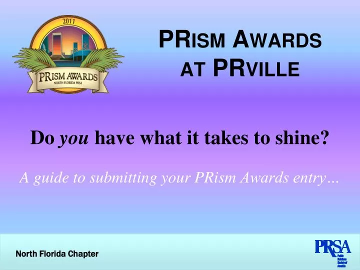 prism awards at prville