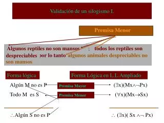validaci n de un silogismo i