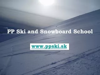 pp ski and snowboard school