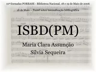 isbd pm