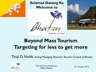 Beyond Mass Tourism Targeting for less to get more