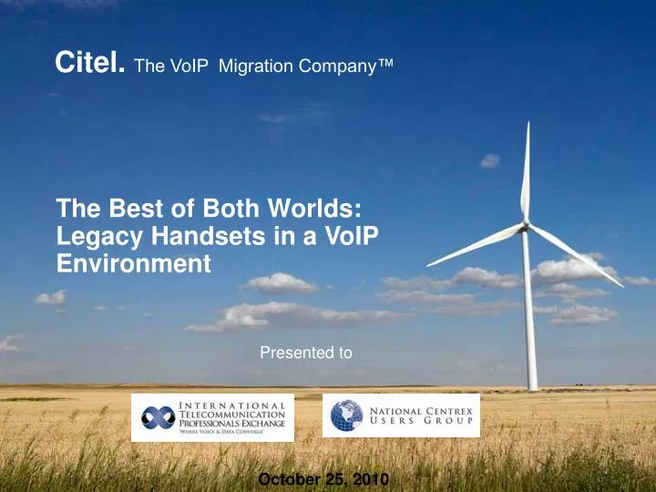 the best of both worlds legacy handsets in a voip environment
