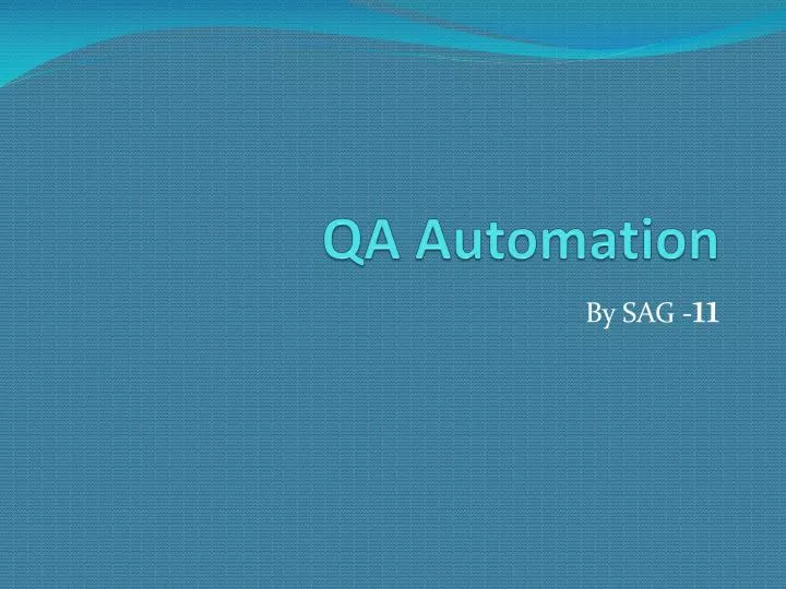 qa automation