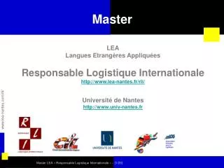 master