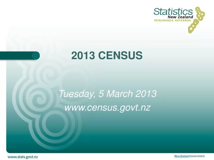 2013 census