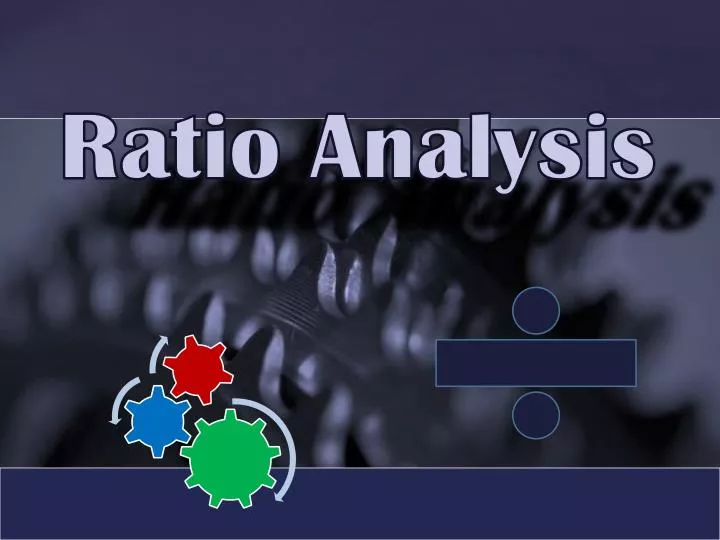ratio analysis