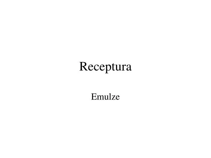 receptura