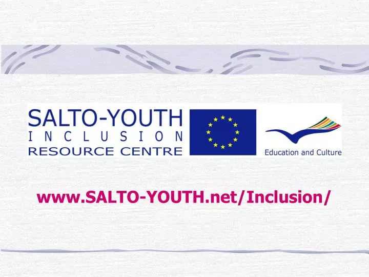 www salto youth net inclusion