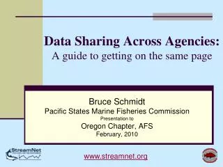 Data Sharing Across Agencies: A guide to getting on the same page