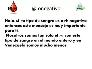 @ onegativo