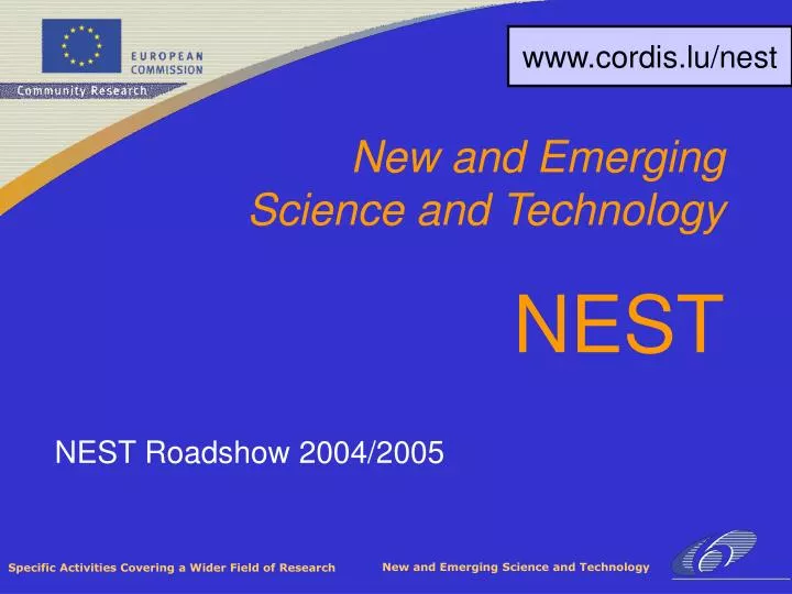nest roadshow 2004 2005