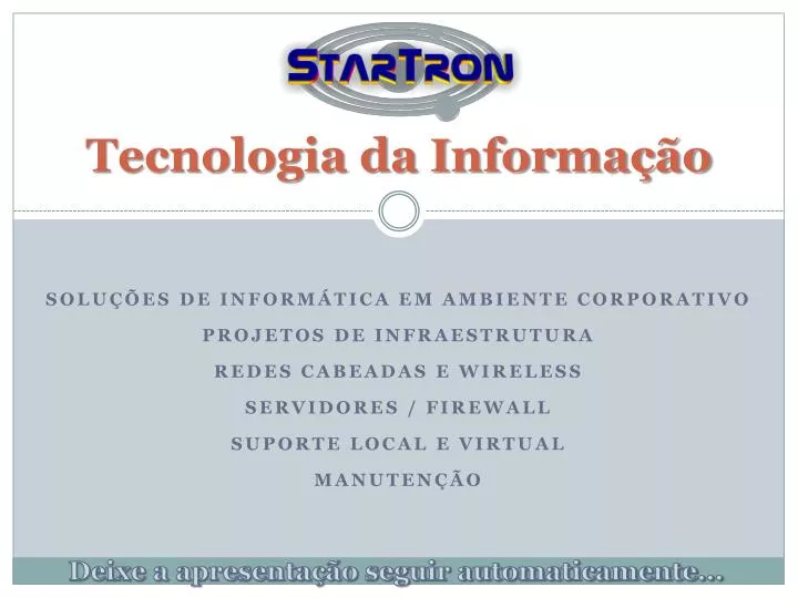 tecnologia da informa o