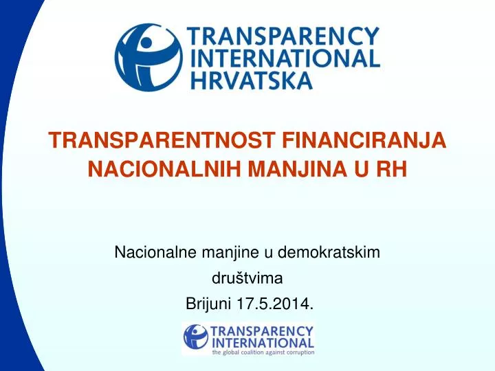 transparentnost financiranja nacionalnih manjina u rh