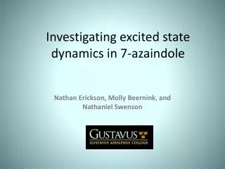Investigating excited state dynamics in 7-azaindole