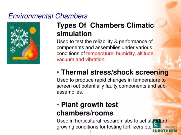 environmental chambers