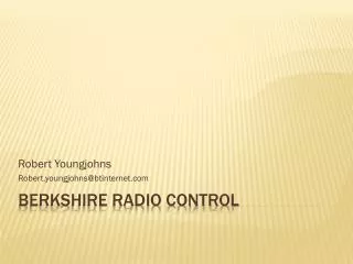 Berkshire Radio Control