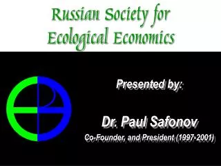 Russian Society for Ecological Economics