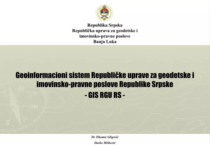 republika srpska republi ka uprav za geod tske i imovinsko pravne posl ve banj luka