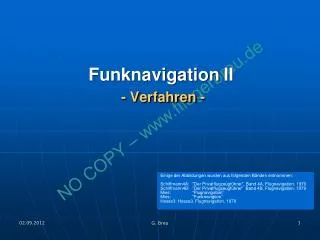 funknavigation ii verfahren
