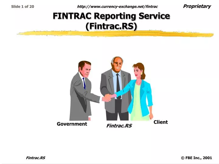 fintrac reporting service fintrac rs