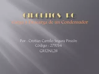 circuitos rc