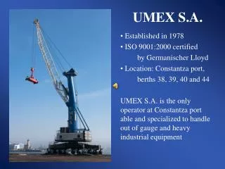 UMEX S.A.