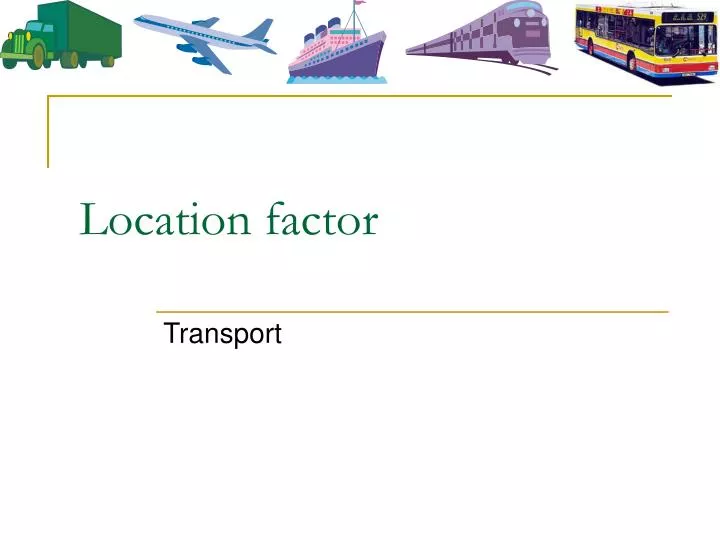 location factor