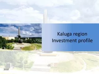 Kaluga region Investment profile