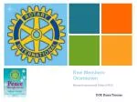 New Members Orientation - slide 1