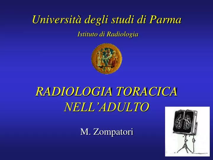radiologia toracica nell adulto