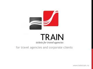 for travel agencies and corporate clients