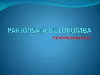 pariwisata bulukumba
